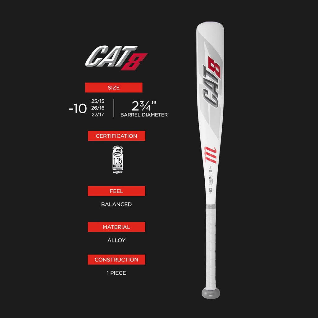 2 3/4" Barrel 27"/ 17 oz Baseball Bat G207