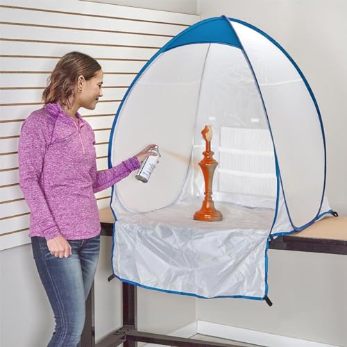 Portable Pop-up Paint Spray Booth Tent with Vents H8455