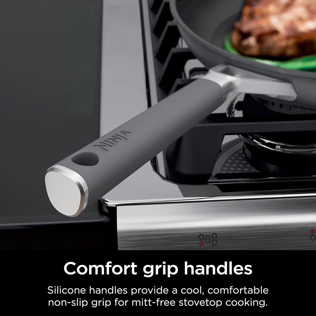 8" Nonstick Fry Pan with Silicone Handles F95656