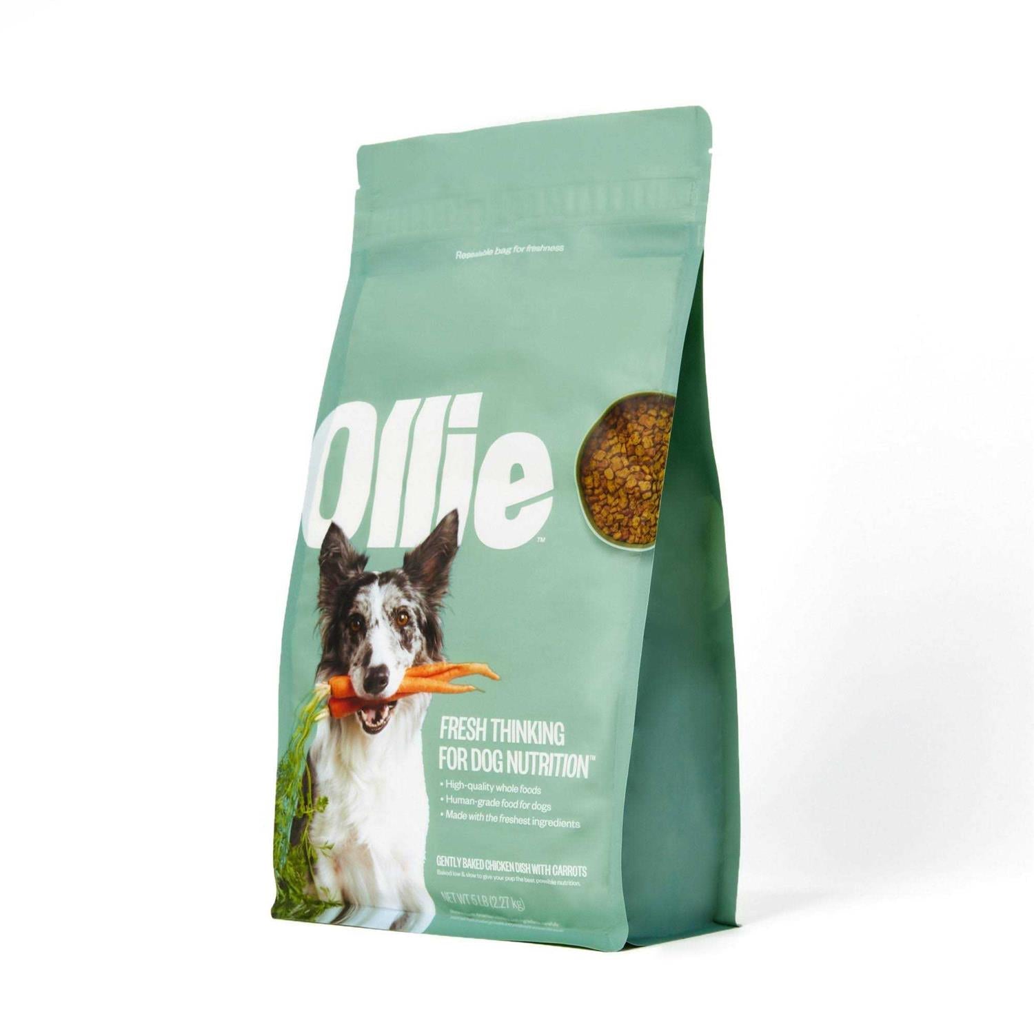 Ollie Baked Chicken Dish with Carrots Dry Dog Food K25994
