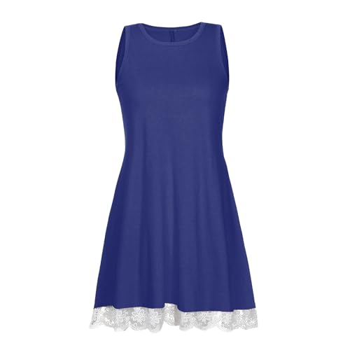 Loose Casual Sleeveless Sundress with Pocket F108
