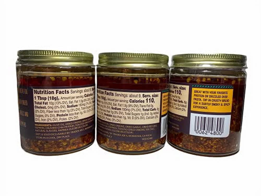 Chili Onion Crunch, 6 oz (Pack of 3) O2773