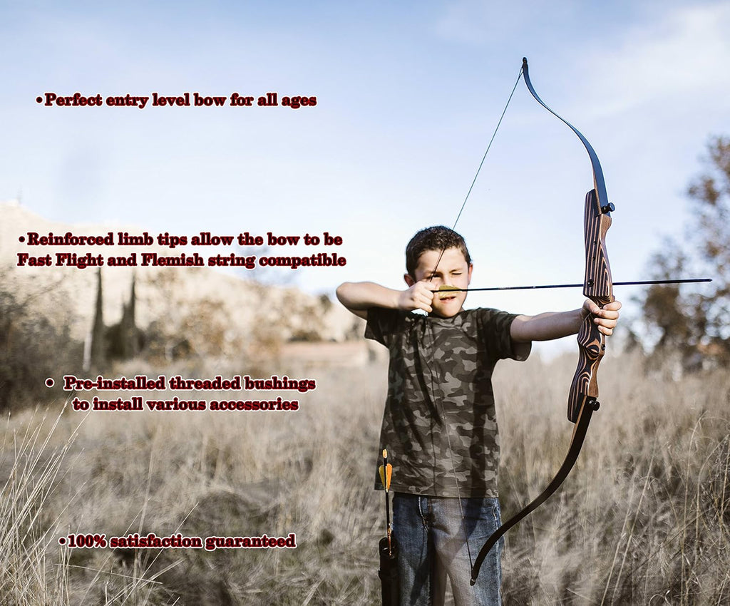 48" Takedown Recurve Bow, Draw Weight 14lb O333