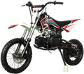 125cc Dirt Bike with 4-Speed Semi-Automatic Transmission, 14"/12" Tires A525