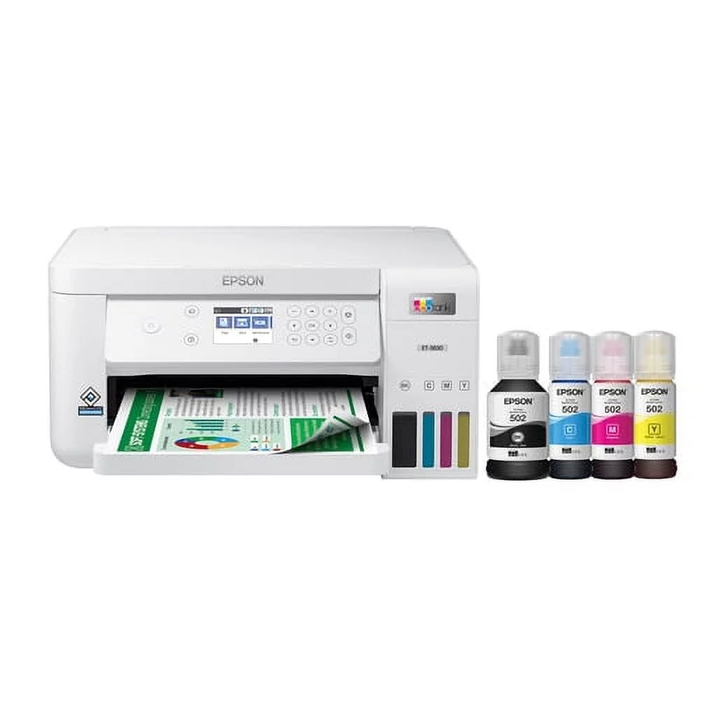 EcoTank ET-3830 Wireless Color All-in-One Supertank Printer with Scan, Copy, Auto 2-sided Printing and Ethernet R102