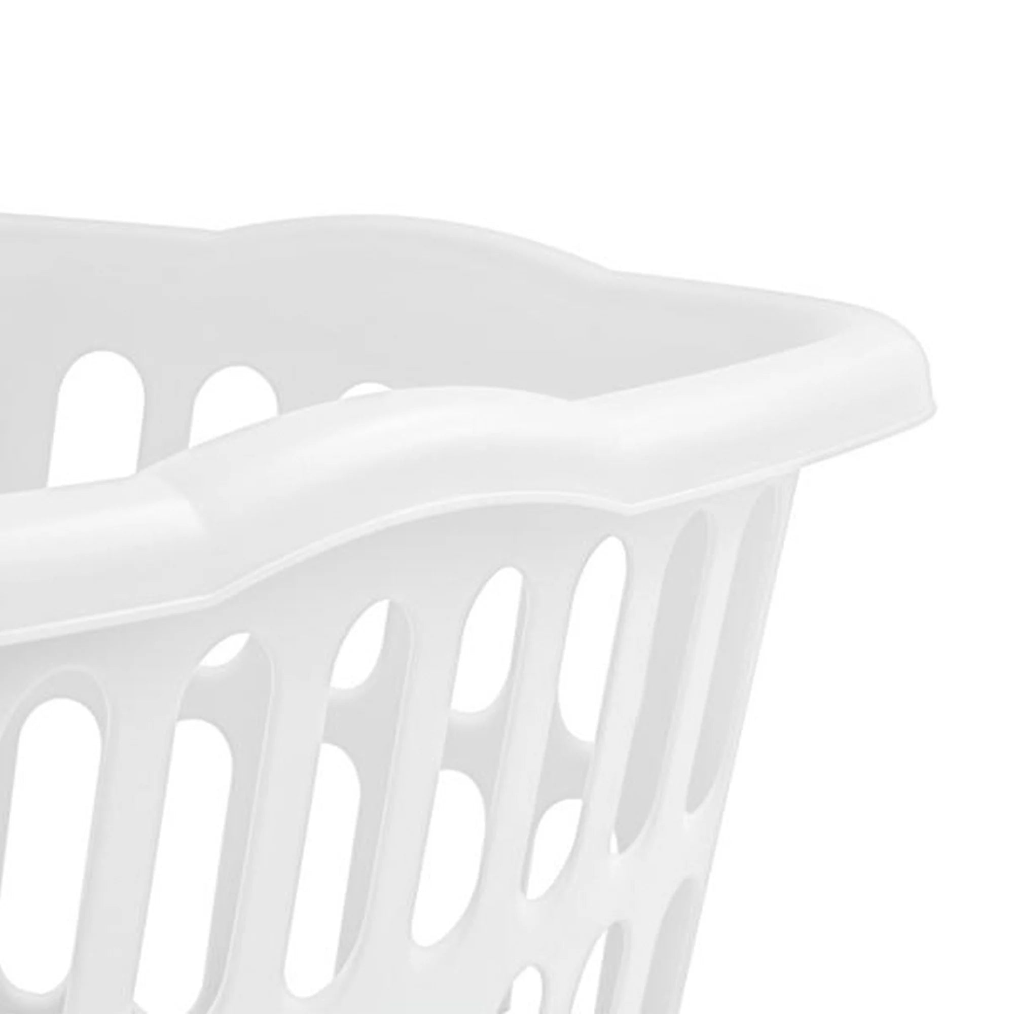 12 Pack Large Rectangular Plastic Laundry Basket Bins C735