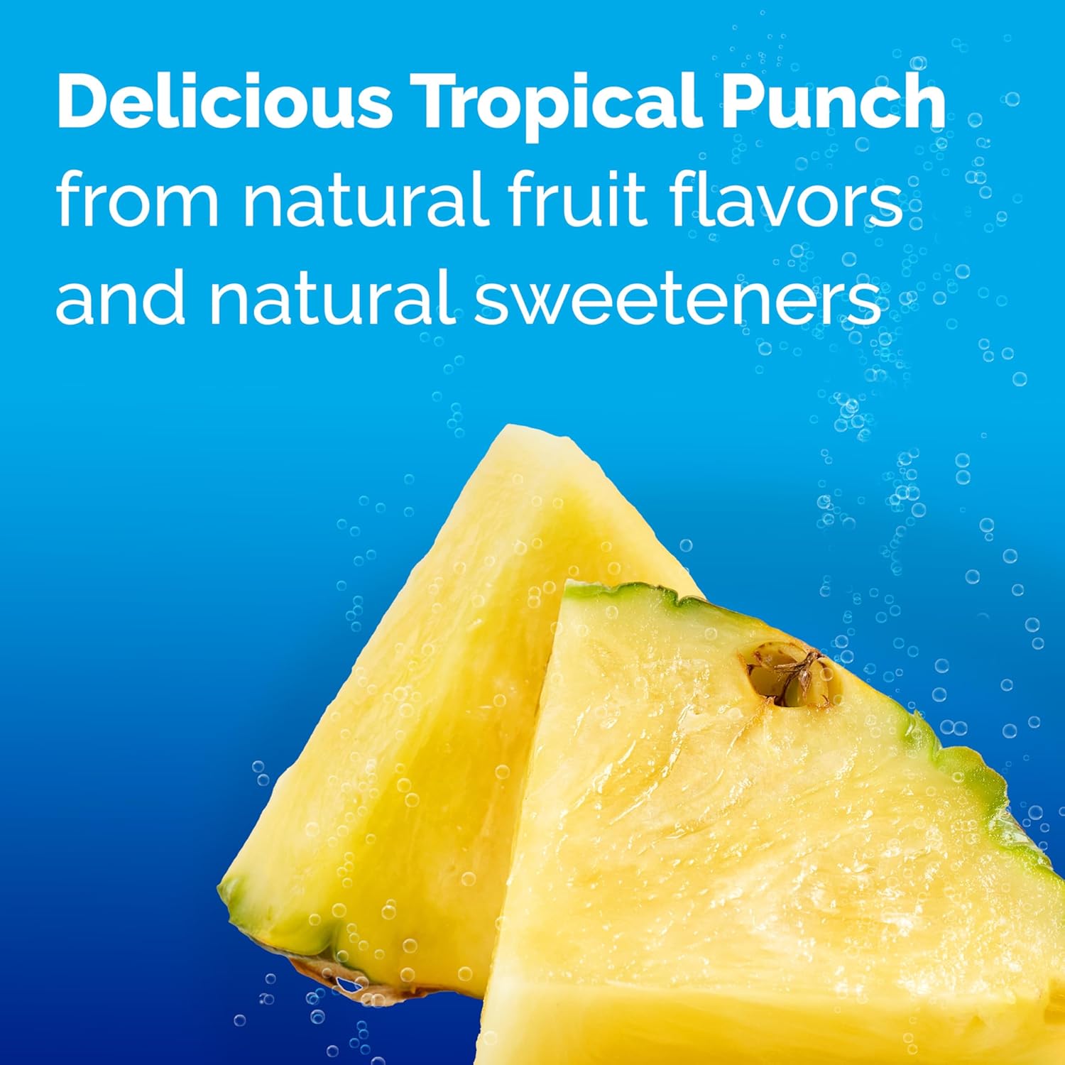 Tropical Punch Immune Support Supplement with Vitamin C, Vitamin D, B Vitamins, Zinc and Manganese - 28 Stick Packs G91289