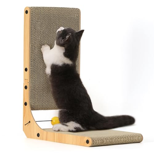 26.8 Inch L Shape Cat Scratch Cardboard N7099