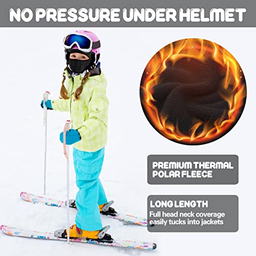 Kids Balaclava Ski Mask Winter Breathable Face Mask Windproof Neck Warmer Y534772