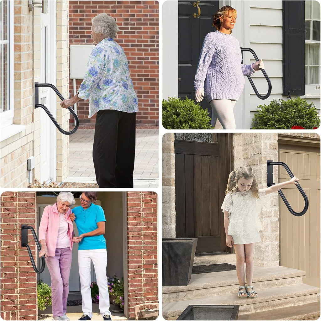 304SS Wall Mounted U Shaped Handrail 1.25" Tube Hand Railing T906663