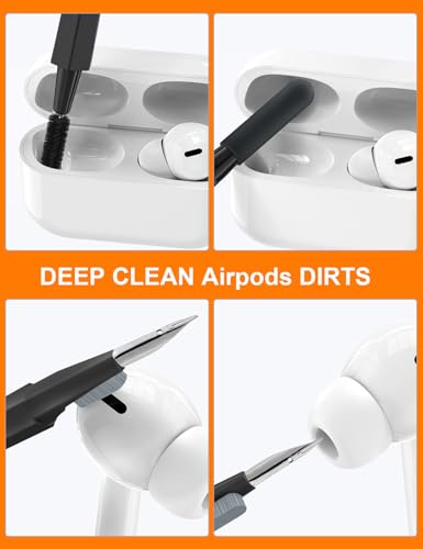 20 in 1 Keyboard Cleaner Kit with Retractable Big Brush and 2.5ml Mist Spray A28199