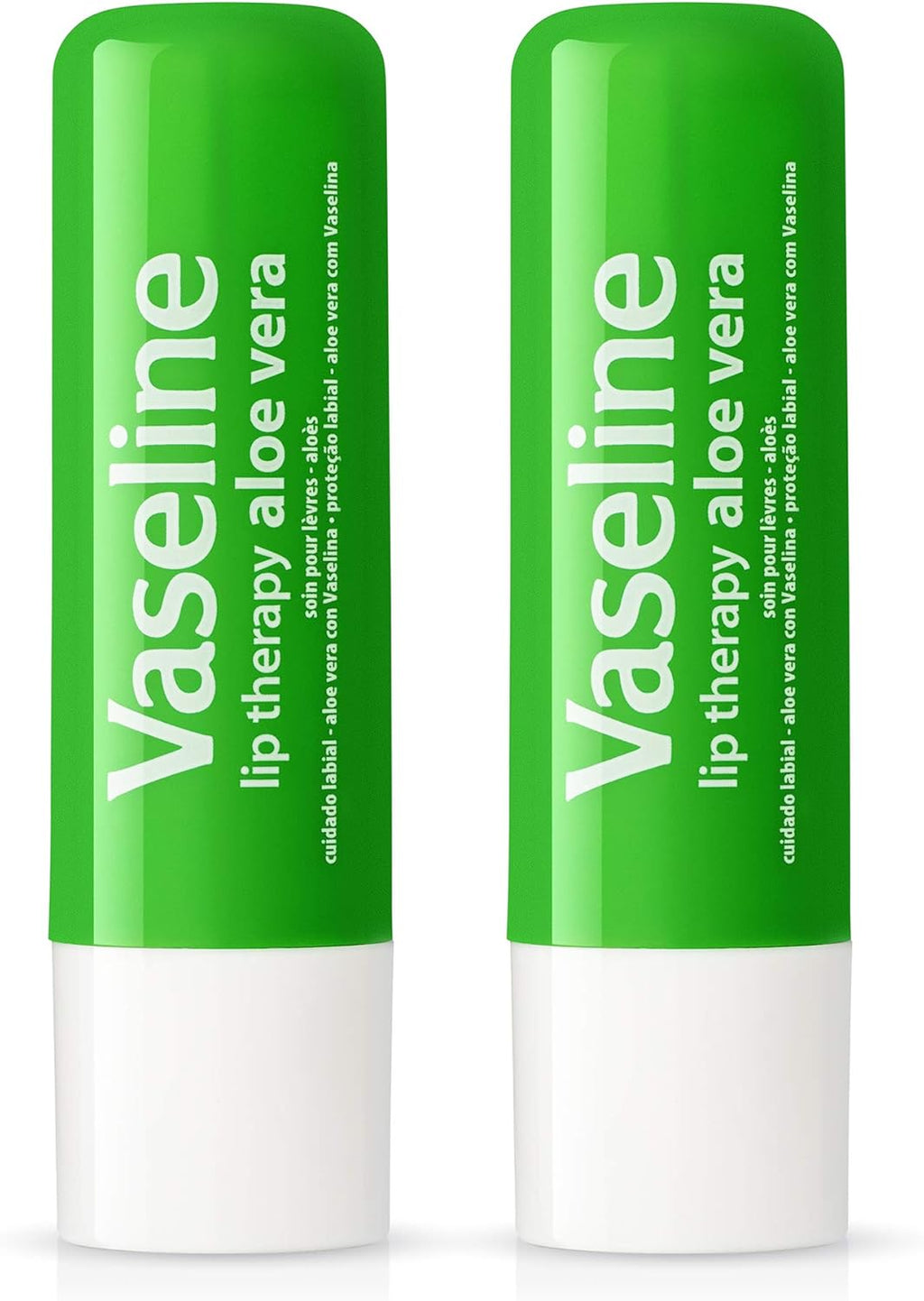 Lip Therapy Stick with Petroleum Jelly (Aloe Vera, Pack of 2) X645
