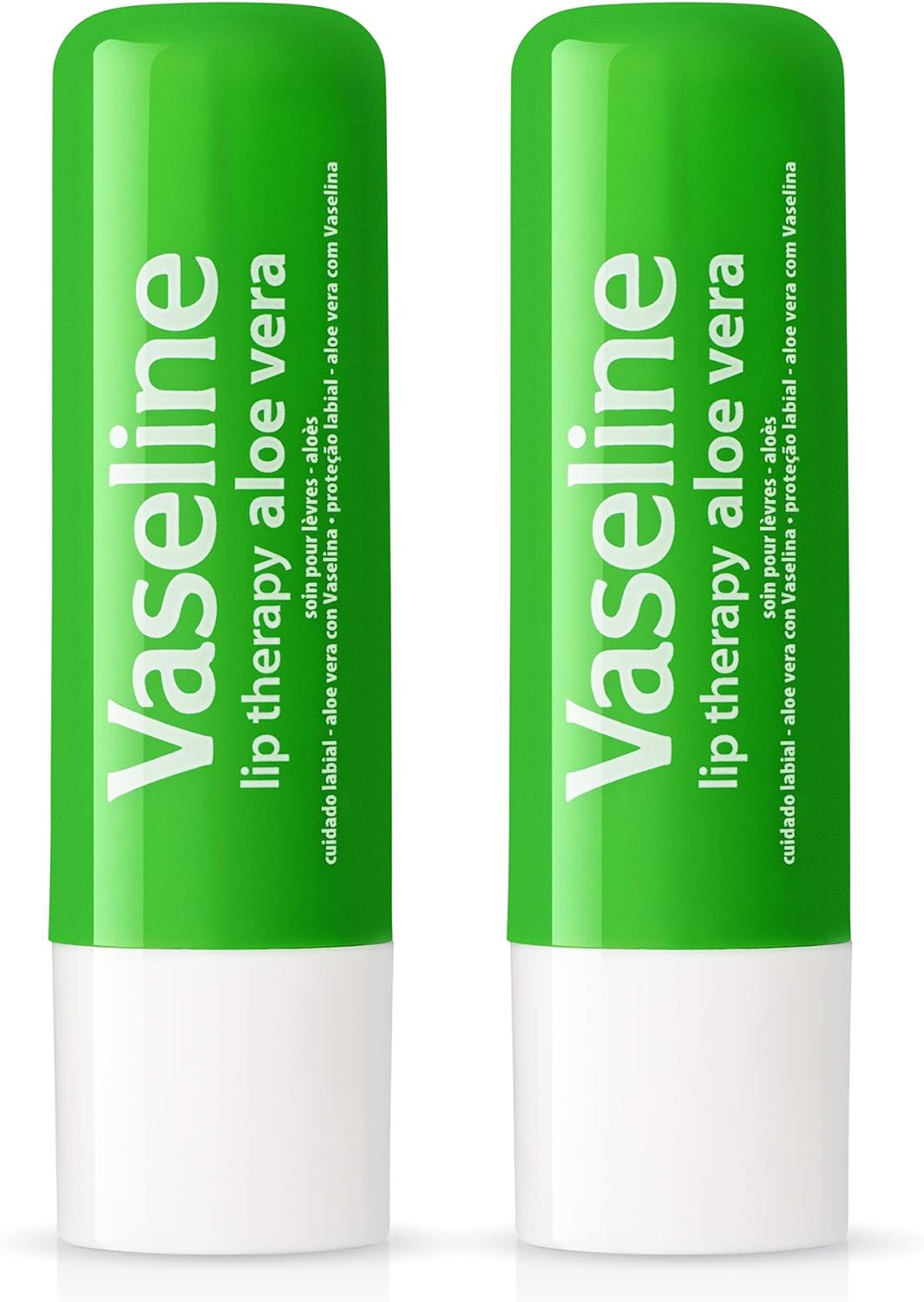 Lip Therapy Stick with Petroleum Jelly (Aloe Vera, Pack of 2) X645