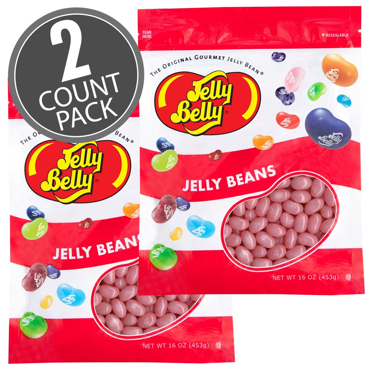 2 Pounds Cotton Candy Jelly Beans H66037