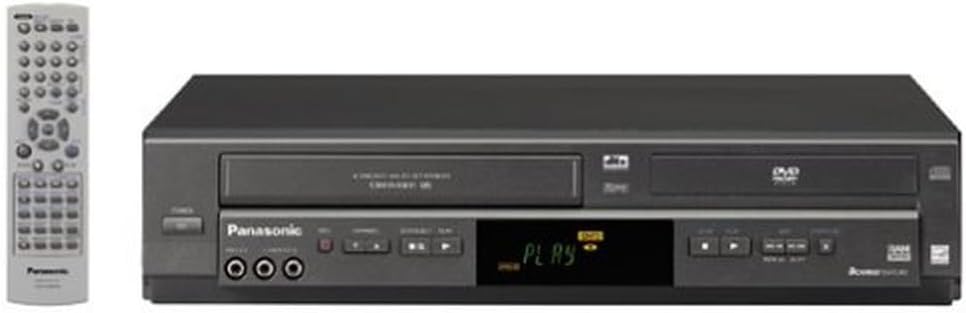Black Progressive-Scan DVD/VCR Combo E70573