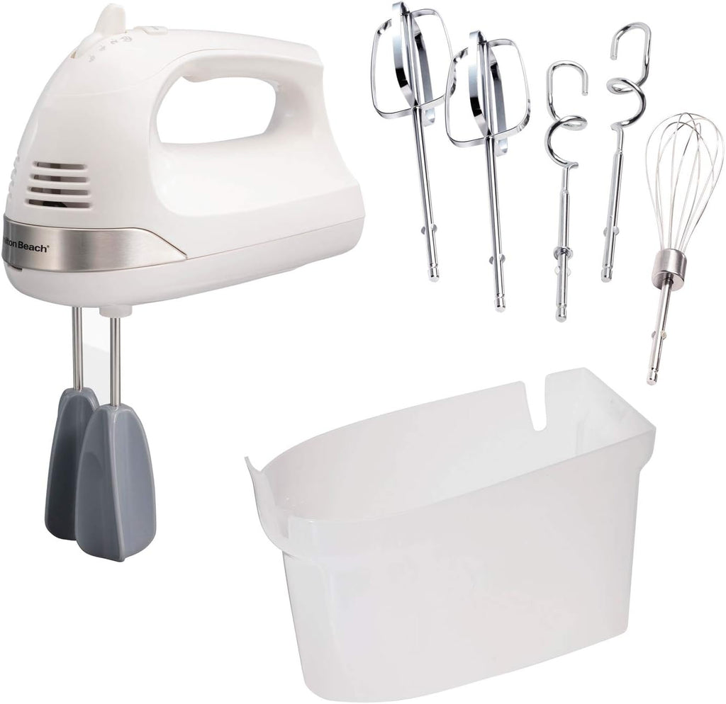 6-Speed Electric Hand Mixer with Whisk, Dough Hooks and Beaters & Electric Vegetable Chopper & Mini Food Processor, 3-Cup, 350 Watts G21450