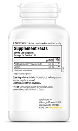 Aged Garlic Extract 300 Capsules M2332