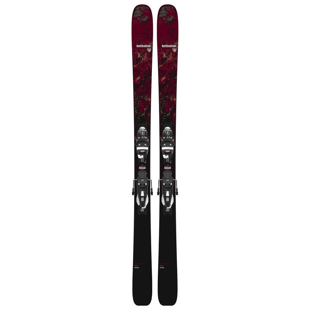 Red Skis with Bindings C772