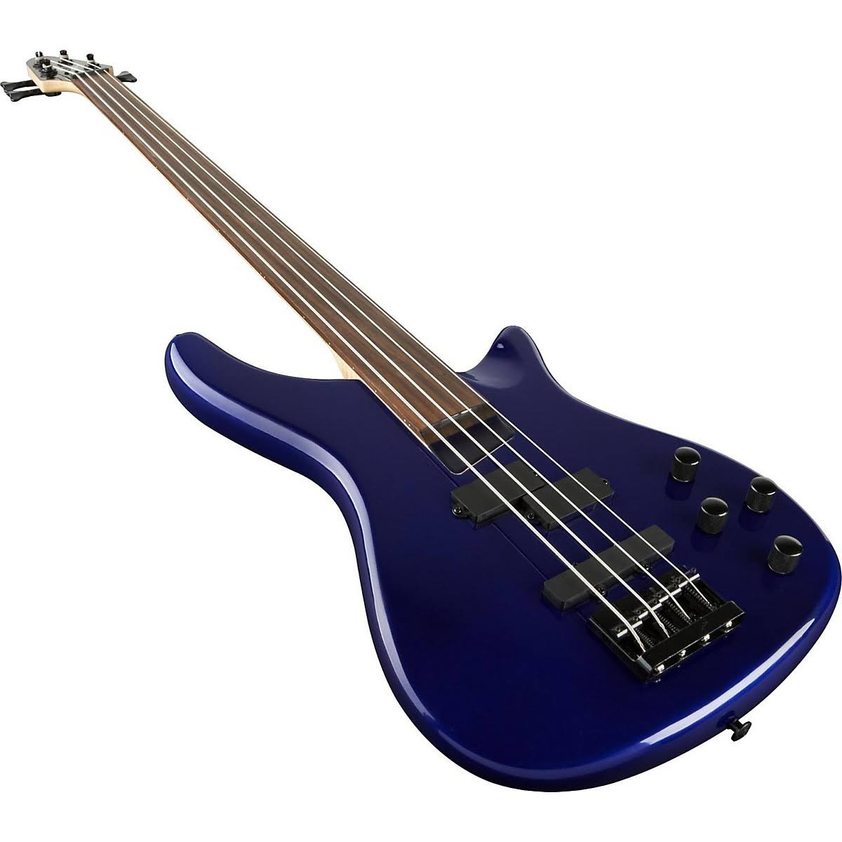 Metallic Blue Electric Bass Guitar Z85428