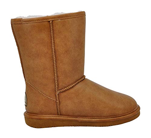 Emma Short Women's Classic Winter Slip On Suede Boots J64876
