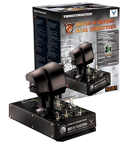 HOTAS Warthog Flight Stick TQS Mission Pack TPR Pedals O26752