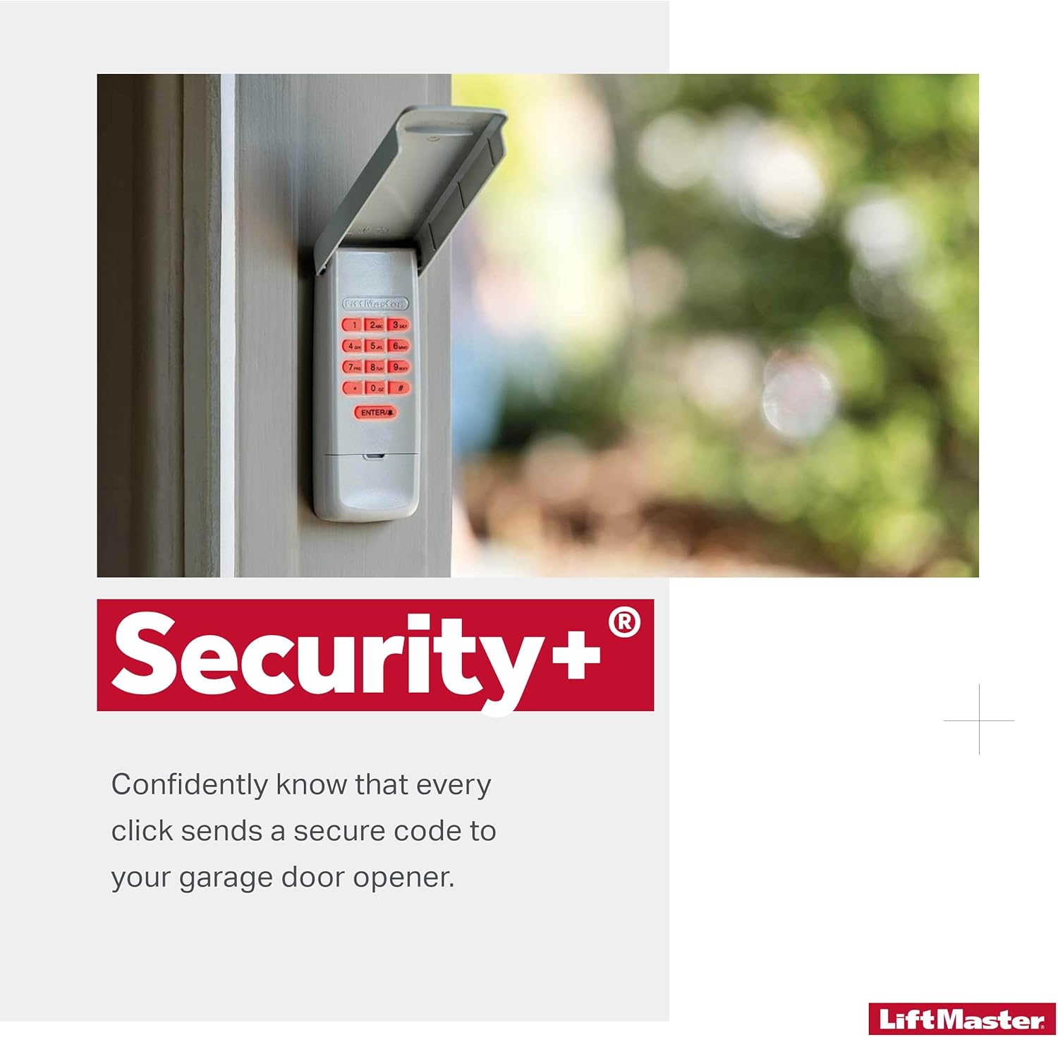 Wireless Keyless Entry Keypad for Garage Door Openers H839809