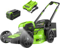 40V 20" Brushless Push Mower with 4.0Ah Battery L616