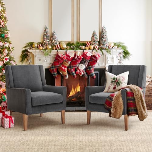Beige Upholstered Fabric Accent Armchair Z26877