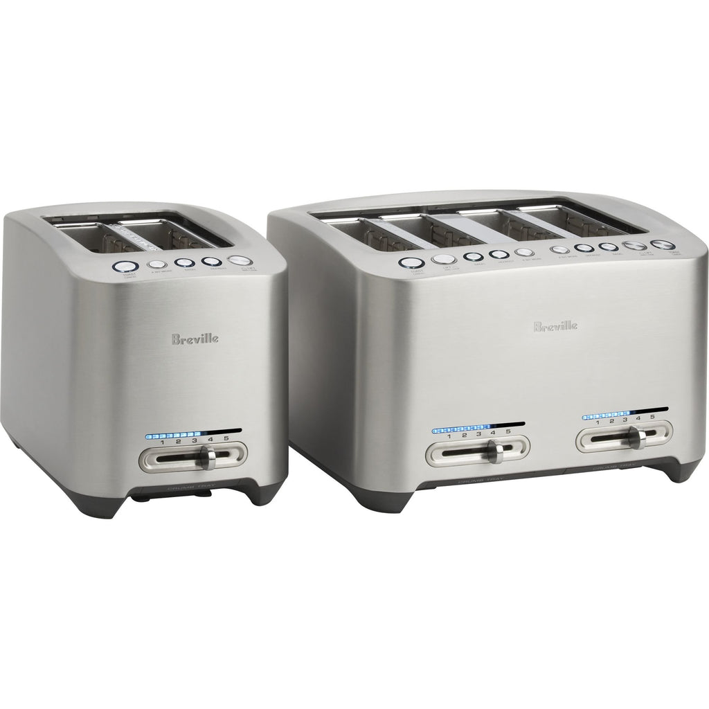 Brushed Stainless Steel 2 Slice Toaster Q947424