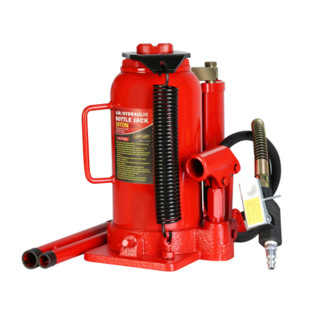 20 Ton Air Hydraulic Bottle Jack with Manual Hand Pump B7788