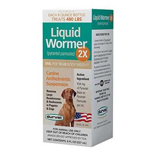 Double Strength Liquid Dog Wormer V50176