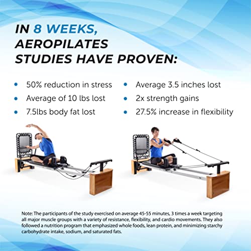 Chrome Black Padded Pilates Reformer with Cardio Rebounder V6065