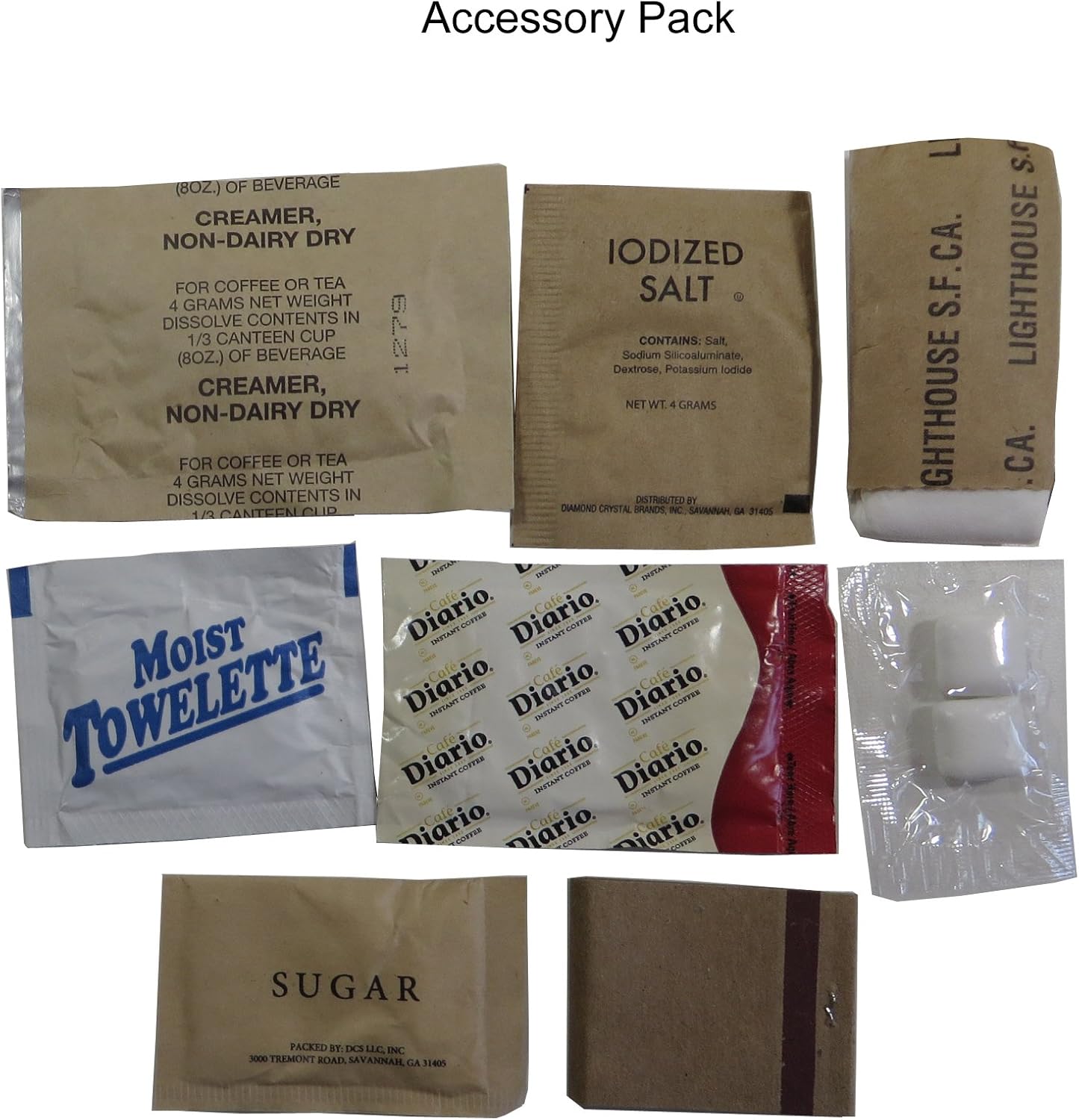 1 Pack Assorted Flavor MREs G19955