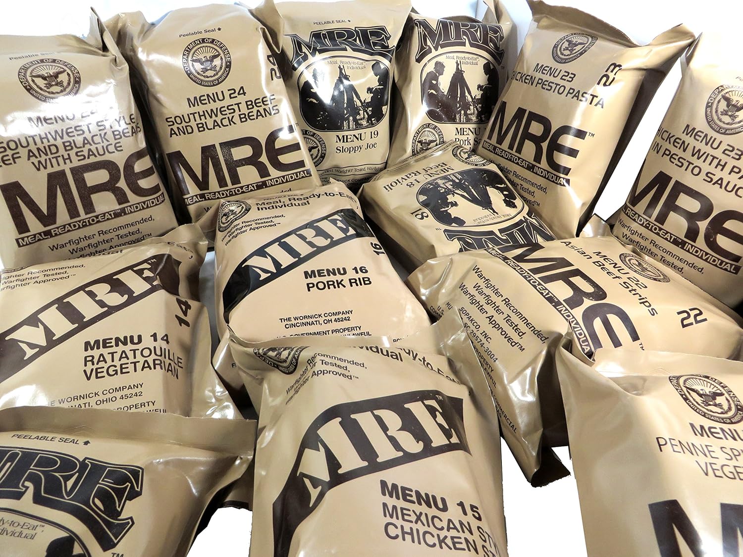 1 Pack Assorted Flavor MREs G19955