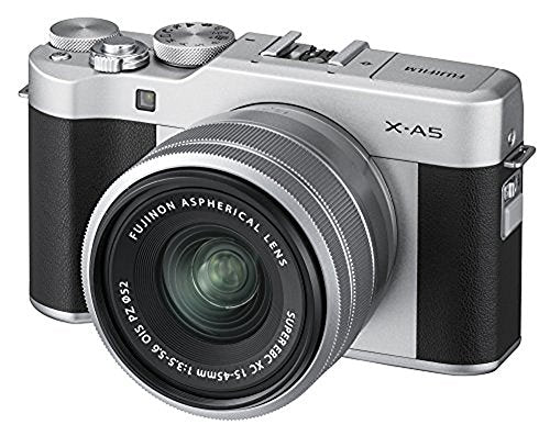 Silver Mirrorless Digital Camera with XC15-45mmF3.5-5.6 OIS PZ Lens B597218