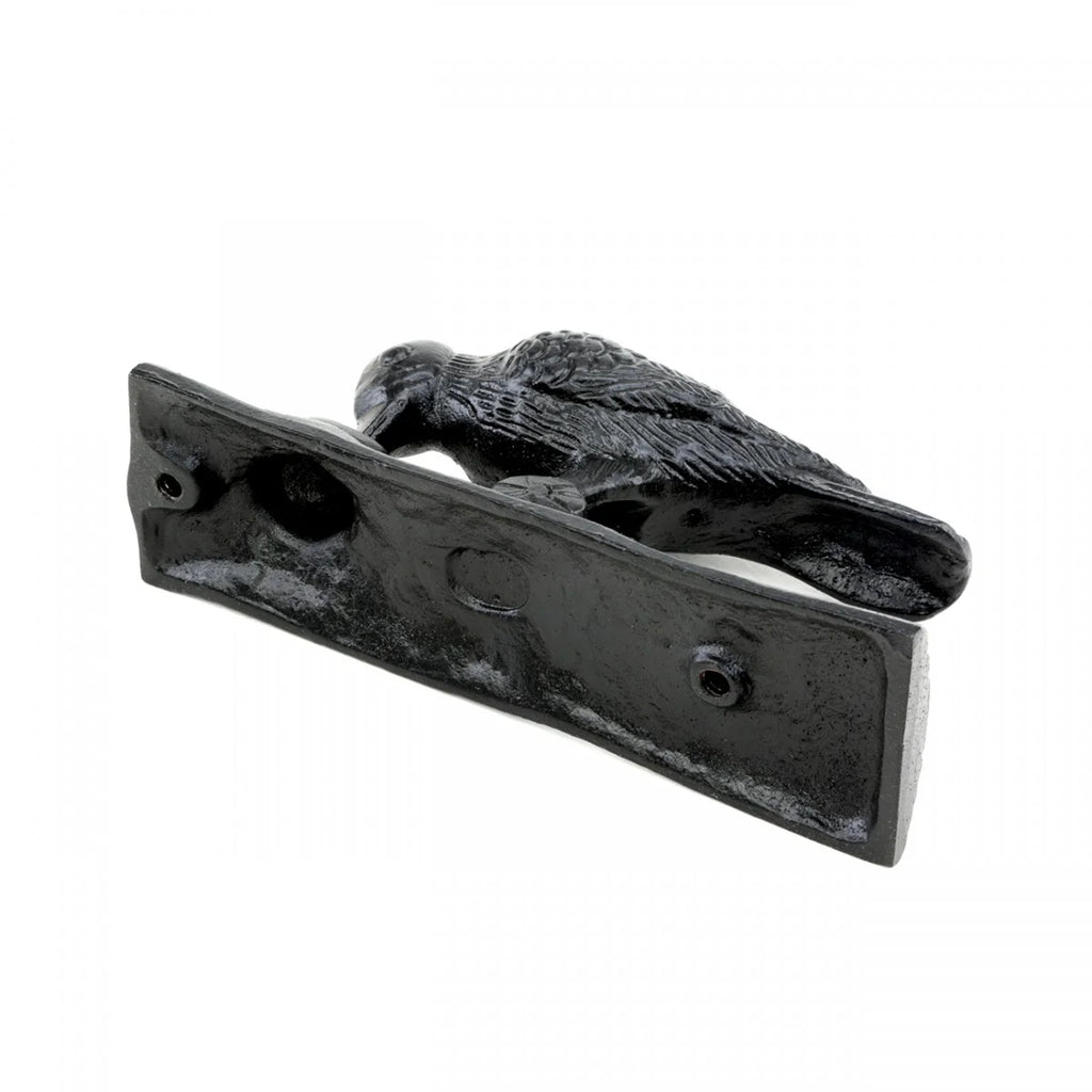 Black Cast Iron Door Knocker, 6.5in High Q29528