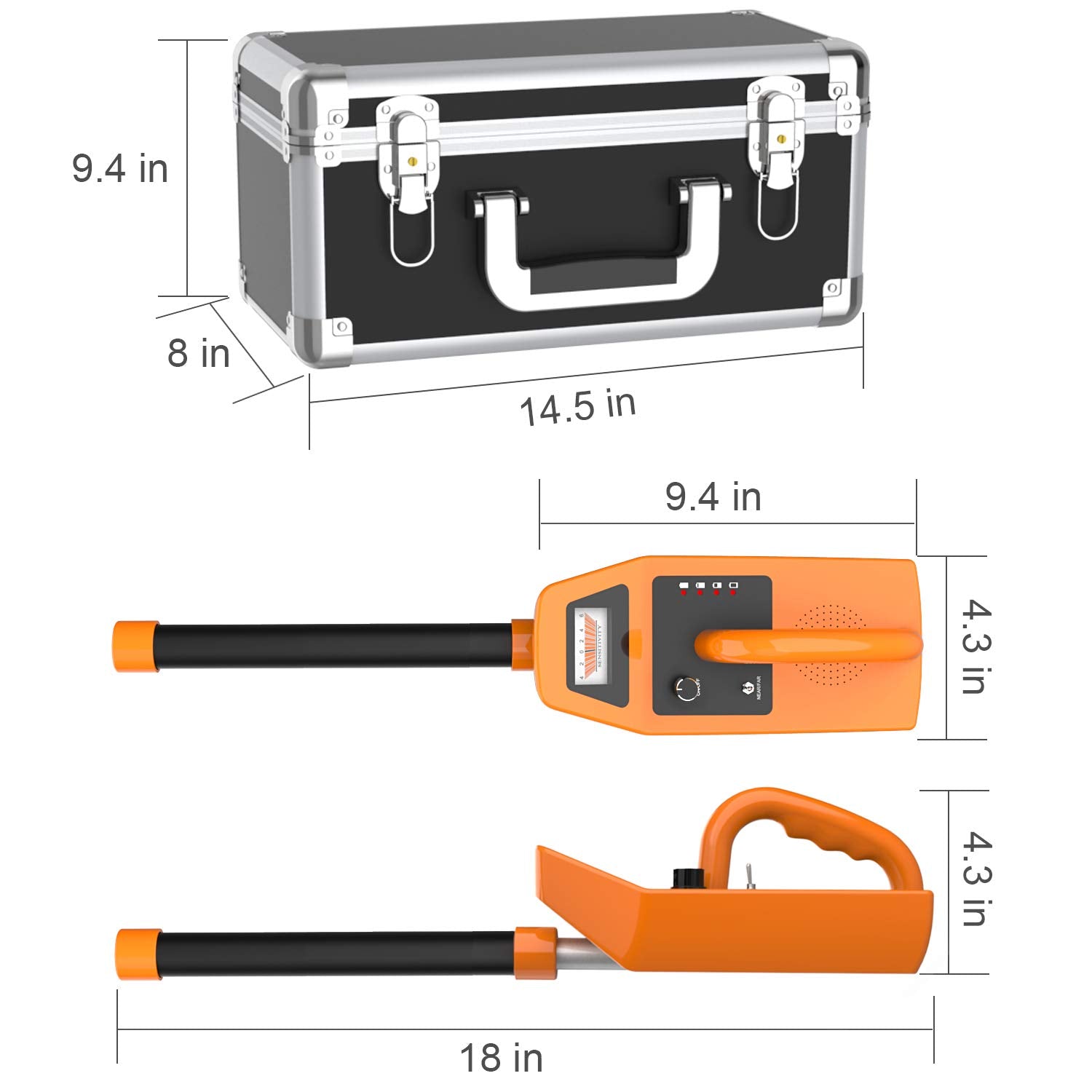 100ft Inspection Camera with 512Hz Sonde Transmitter and Receiver I361