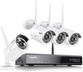 5MP Wireless NVR Security System with 4Pcs 3MP WiFi Surveillance Cameras N9351