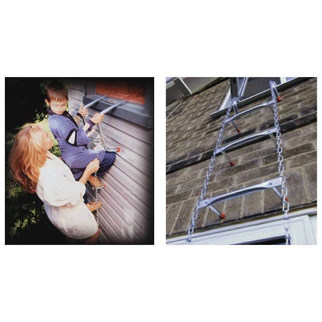 25 ft. Portable Fire Escape Ladder M444701
