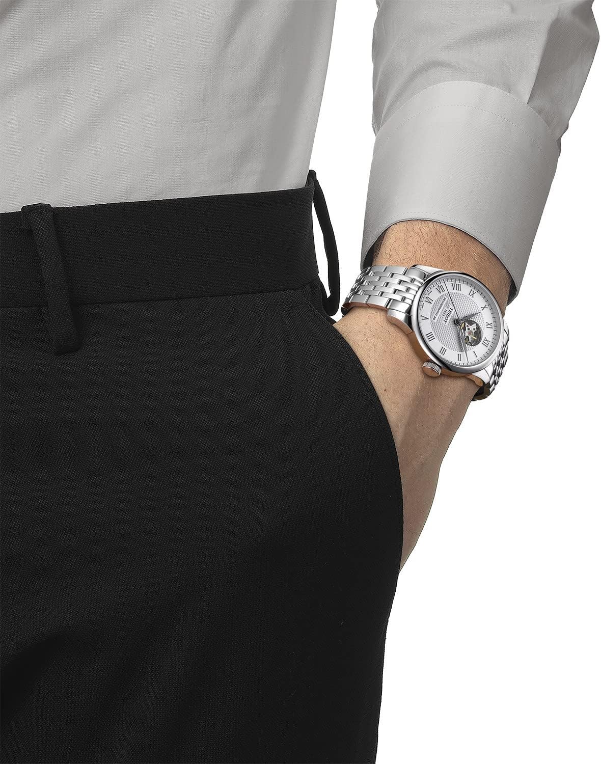 Grey Stainless Steel Automatic Watch V917507