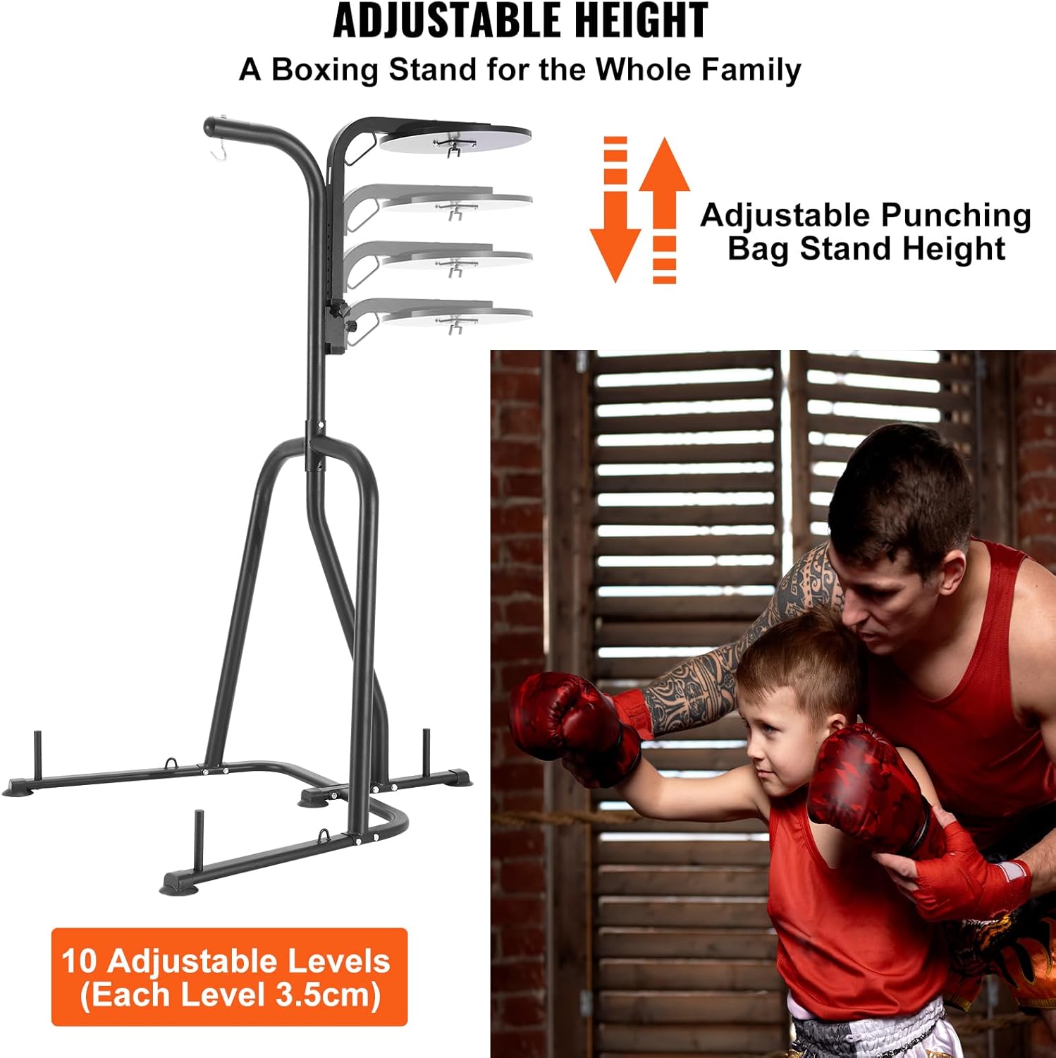 Steel Heavy Duty Freestanding Punching Bag Stand P8571
