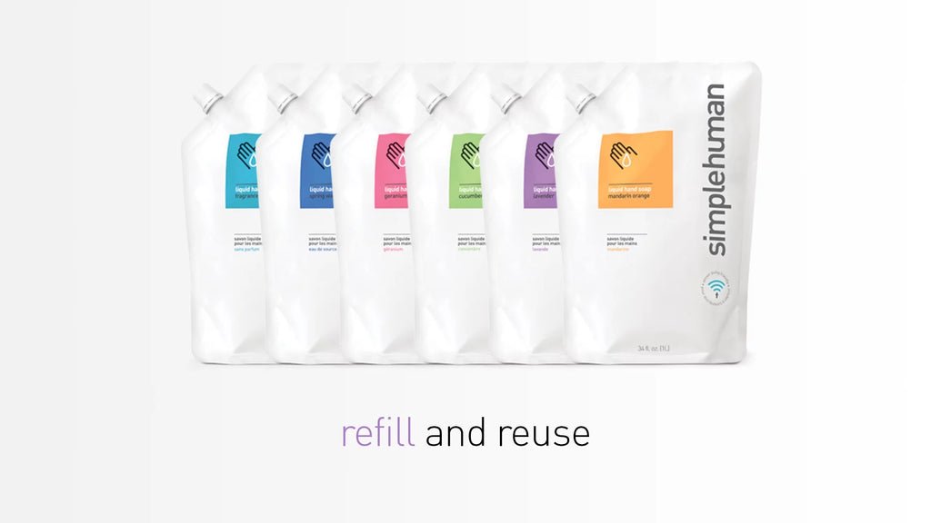 Fragrance Free Moisturizing Liquid Hand Soap Refill Pouch, 34 Fl. Oz. (Pack of 6) O44427