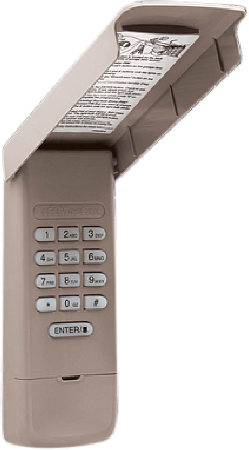 Wireless Keyless Entry Keypad for Garage Door Openers H839809