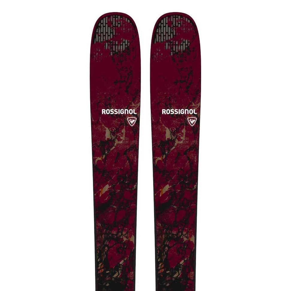 Red Skis with Bindings C772