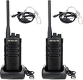 Walkie-Talkies 2 Pack 16CH 2000mAh Rechargeable Two Way Radios with Earpiece M422077