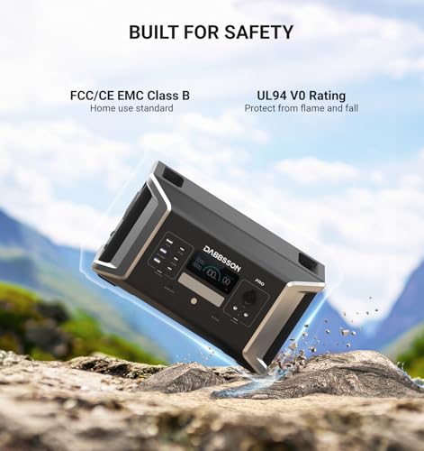 2000W 1024Wh Portable Power Station with Solar Charging N98327