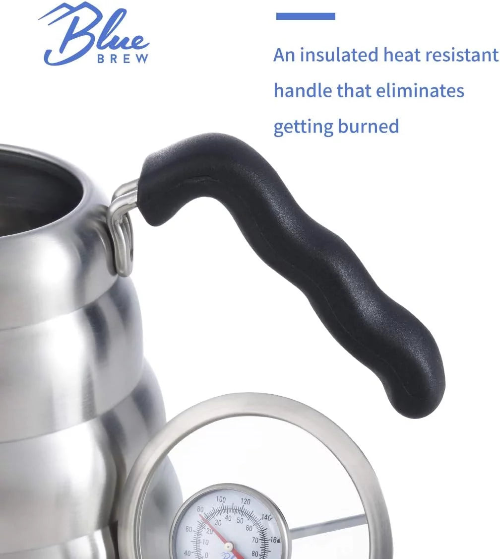 40 Fl Oz Stainless Steel Gooseneck Kettle R918016