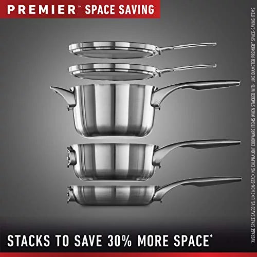 10-Piece Stainless Steel Cookware Set Y316926