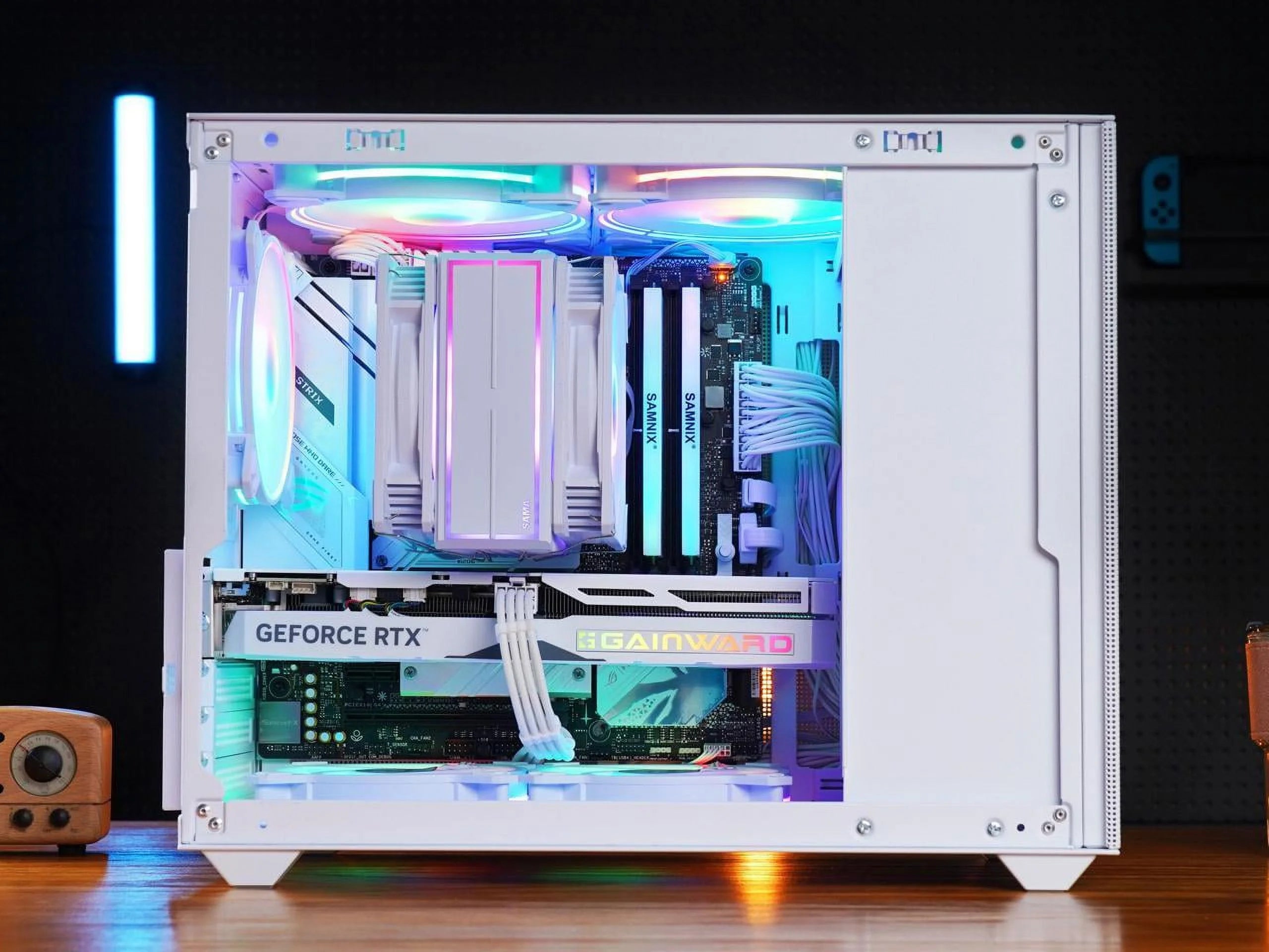 Mini Micro ATX Tower Computer Case with Tempered Glass Side A160770