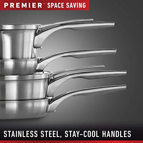 10-Piece Stainless Steel Cookware Set Y316926